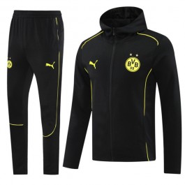 BVB Borussia Dortmund Träningsjacka Ställ 2024-25 - Hoodie Svart
