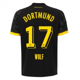 BVB Borussia Dortmund Wolf 17 Matchtröja Borta 2023-2024