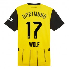 BVB Borussia Dortmund Wolf 17 Matchtröja Hemma 2024-2025