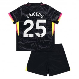 Chelsea Caicedo 25 Matchtröja Barn Tredje 2024-2025