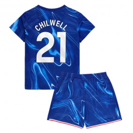 Chelsea Chilwell 21 Matchtröja Barn Hemma 2024-2025