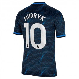 Chelsea Mudryk 10 Matchtröja Borta 2023-2024