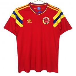 Colombia Matchtröja Borta Retro 1990 Fotbollsställ