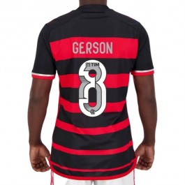 CR Flamengo Gerson 8 Matchtröja Hemma 2024-2025