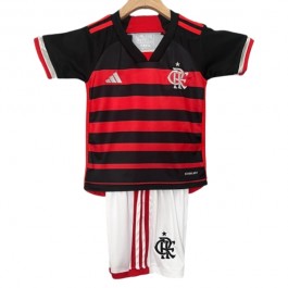 CR Flamengo Matchtröja Barn Hemma 2024-2025