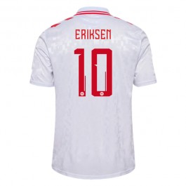 Danmark Eriksen 10 Matchtröja Borta 2024