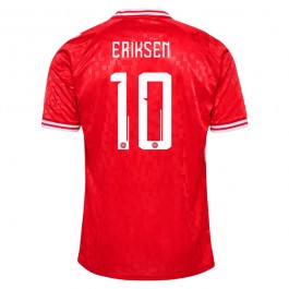 Danmark Eriksen 10 Matchtröja Hemma 2024
