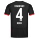 Eintracht Frankfurt Koch 4 Matchtröja Borta 2024-2025