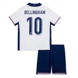 England Bellingham 10 Matchtröja Barn Hemma Euro 2024
