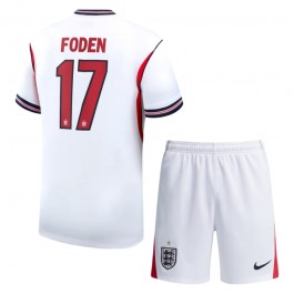 England Foden 17 Hemmaställ VM 2026 Barn