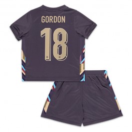 England Gordon 18 Matchtröja Barn Borta Euro 2024