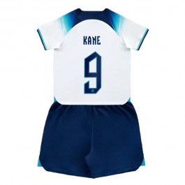 England Kane 9 Matchtröja Barn Hemma VM 2022