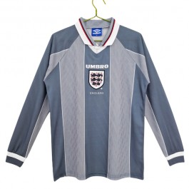 England Matchtröja Borta Retro 1996 - Långärmad