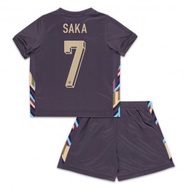 England Saka 7 Matchtröja Barn Borta Euro 2024