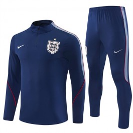 England Träningsoverall 2026-27 - 1-4 Zip Blå England Träningsoverall 2026-27 - 1-4 Zip Blå