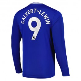 Everton Calvert-Lewin 9 Matchtröja Hemma 2024-2025 Långärmad