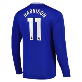 Everton Harrison 11 Matchtröja Hemma 2024-2025 Långärmad