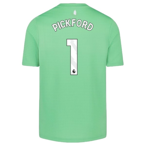 Everton Pickford 1 Målvakt Matchtröja Hemma 2025-2026 Fotbollsställ Everton Pickford 1 Målvakt Matchtröja Hemma 2025-2026 Fotbollsställ