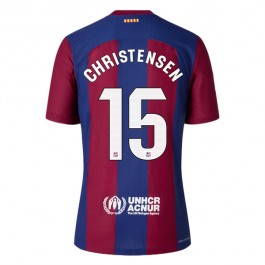 FC Barcelona Christensen 15 Matchtröja Hemma 2023-2024