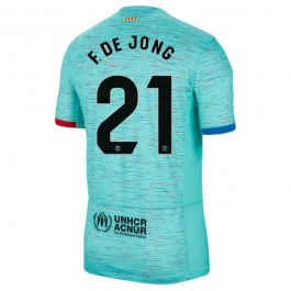 FC Barcelona F.De Jong 21 Matchtröja Tredje 2023-2024
