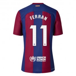 FC Barcelona Ferran 11 Matchtröja Hemma 2023-2024