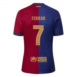 FC Barcelona Ferran 7 Matchtröja Hemma 2024-2025
