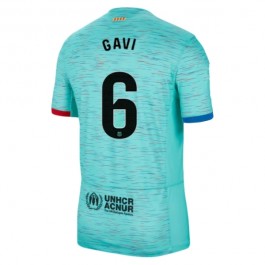 FC Barcelona Gavi 6 Matchtröja Tredje 2023-2024
