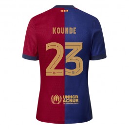 FC Barcelona Kounde 23 Matchtröja Hemma 2024-2025