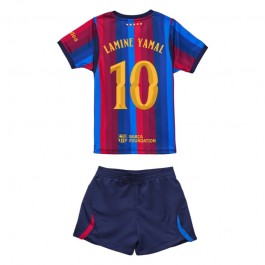 FC Barcelona Lamine Yamal 10 Hemmaställ 2026-2027 Barn