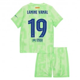 FC Barcelona Lamine Yamal 19 Matchtröja Barn Tredje 2024-2025