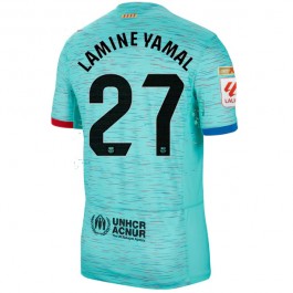 FC Barcelona Lamine Yamal 27 Matchtröja Tredje 2023-2024