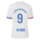 FC Barcelona Lewandowski 9 Matchtröja Borta 2023-2024