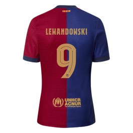 FC Barcelona Lewandowski 9 Matchtröja Hemma 2024-2025