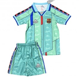 FC Barcelona Matchtröja Barn Borta Retro 1996-1997