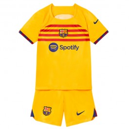 FC Barcelona Matchtröja Barn Hemma 2022-2023 Fourth