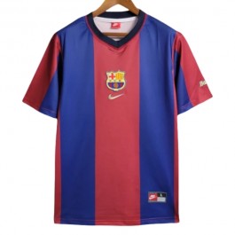 FC Barcelona Matchtröja Hemma Retro 1998-1999