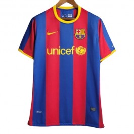 FC Barcelona Matchtröja Hemma Retro 2010-2011