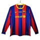 FC Barcelona Matchtröja Hemma Retro 2010-2011 Långärmad