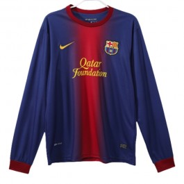 FC Barcelona Matchtröja Hemma Retro 2012-2013 Långärmad