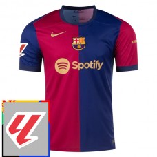 FC Barcelona Matchtröja Hemma With La Liga Patch 2024-2025