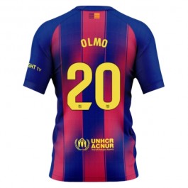FC Barcelona Olmo 20 Matchtröja Hemma 2025-2026