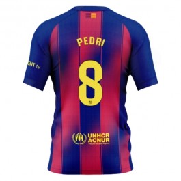 FC Barcelona Pedri 8 Matchtröja Hemma 2025-2026