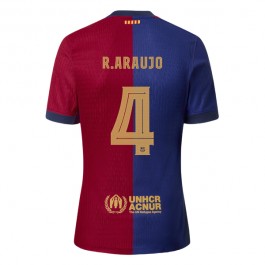 FC Barcelona R.Araujo 4 Matchtröja Hemma 2024-2025
