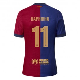 FC Barcelona Raphinha 11 Matchtröja Hemma 2024-2025