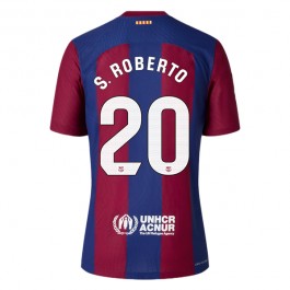 FC Barcelona S. Roberto 20 Matchtröja Hemma 2023-2024