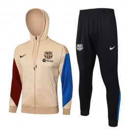 FC Barcelona Träningsjacka Ställ 2024-25 - Hoodie Gul