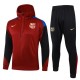 FC Barcelona Träningsjacka Ställ 2024-25 - Hoodie Röd