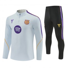 FC Barcelona Träningsoverall 2026-27 - 1-4 Zip Grå FC Barcelona Träningsoverall 2026-27 - 1-4 Zip Grå