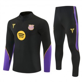 FC Barcelona Träningsoverall 2026-27 - 1-4 Zip Svart FC Barcelona Träningsoverall 2026-27 - 1-4 Zip Svart