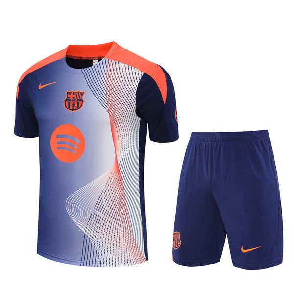 FC Barcelona Träningsset med T-shirt 2025-26 - Shorts Blå FC Barcelona Träningsset med T-shirt 2025-26 - Shorts Blå
